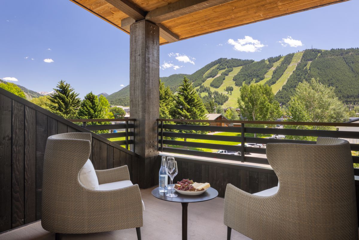 Rusty Parrot Lodge & Spa view from suite balcony